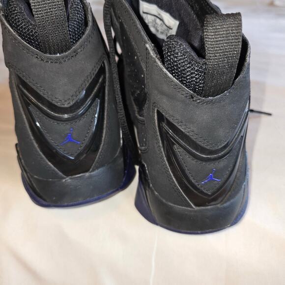 Air Jordan Concord True Flight Black And Purple Men's Size 11 342964-021 - Picture 4 of 7